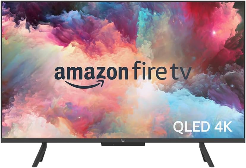 Amazon, Fernseher, 50 Zoll, 127 cm, Smart TV, Fire TV-Omni-QLED-Serie Smart-TV mit, 4K UHD, lokales Dimmen