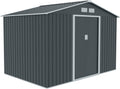 Gerätehaus, HATTORO, 277x191x192cm, S200 XXL Metall Geräteschuppen Garten Schuppen Gartenhaus