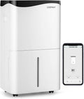 COSTWAY, Luftentfeuchter, 250m, 100m, 50L, 5L, /Tag Bautrockner, 4 Modi, Smart mit 24H Timer & Ventilator & Schlafmodus