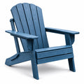Adirondackstuhl Holz Blau