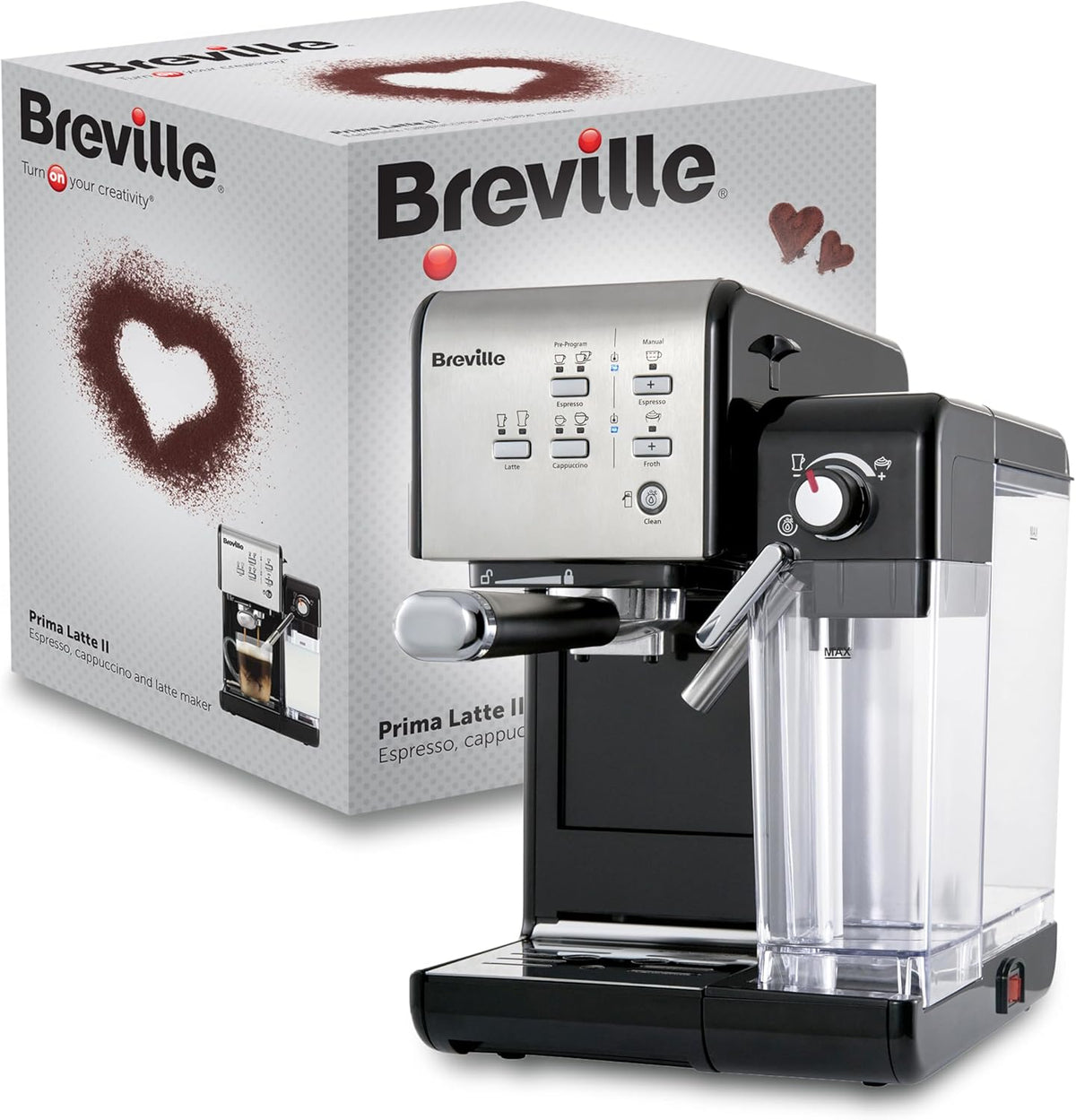 Breville, Kaffeemaschine, Prima Latte II Espresso