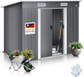 Gerätehaus, KESSER, 4 m, ® - L Metall ³ mit Fundament