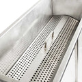 SCHMIDT security tools, Holzkohlegrill, 80x34cm, 2mm, Mangal Grill Edelstahl Schaschlik Standgrill