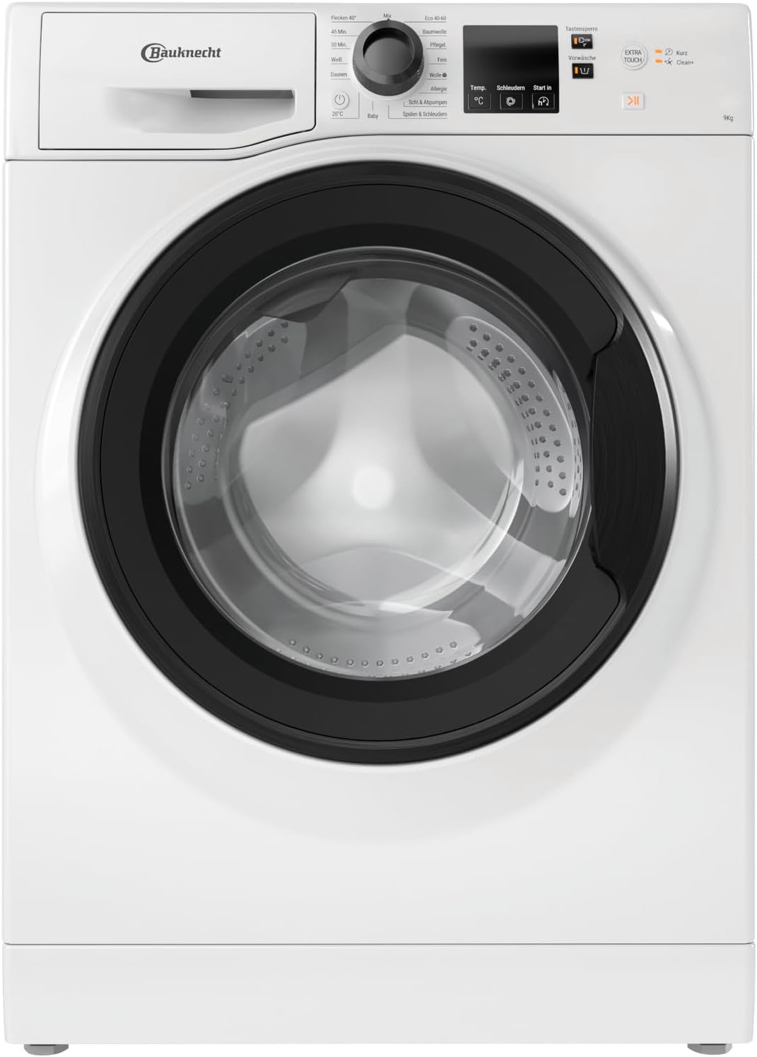 Bauknecht, Waschmaschine, 9kg, WAM 914 A Frontlader//EEK A/ Kurz 30/ Kurz 45/
