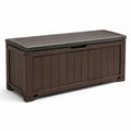 Gartenbox Kunststoff Braun 120x58x45cm