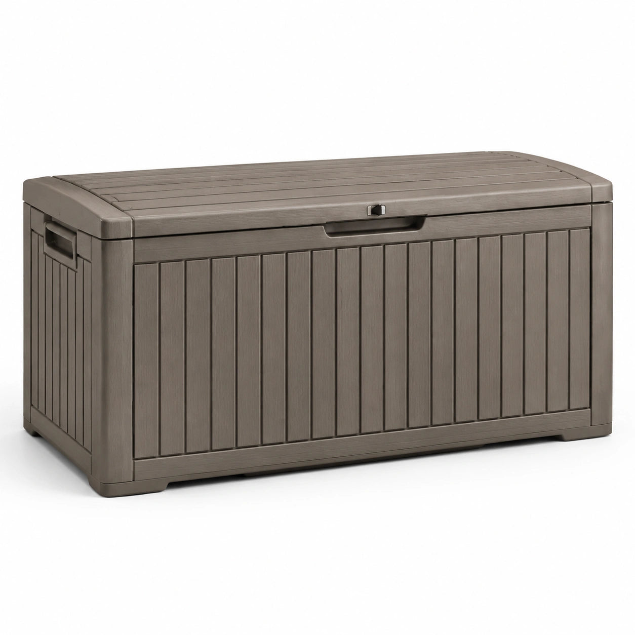 Gartenbox aus Polypropylen Braun 120x45x60 cm
