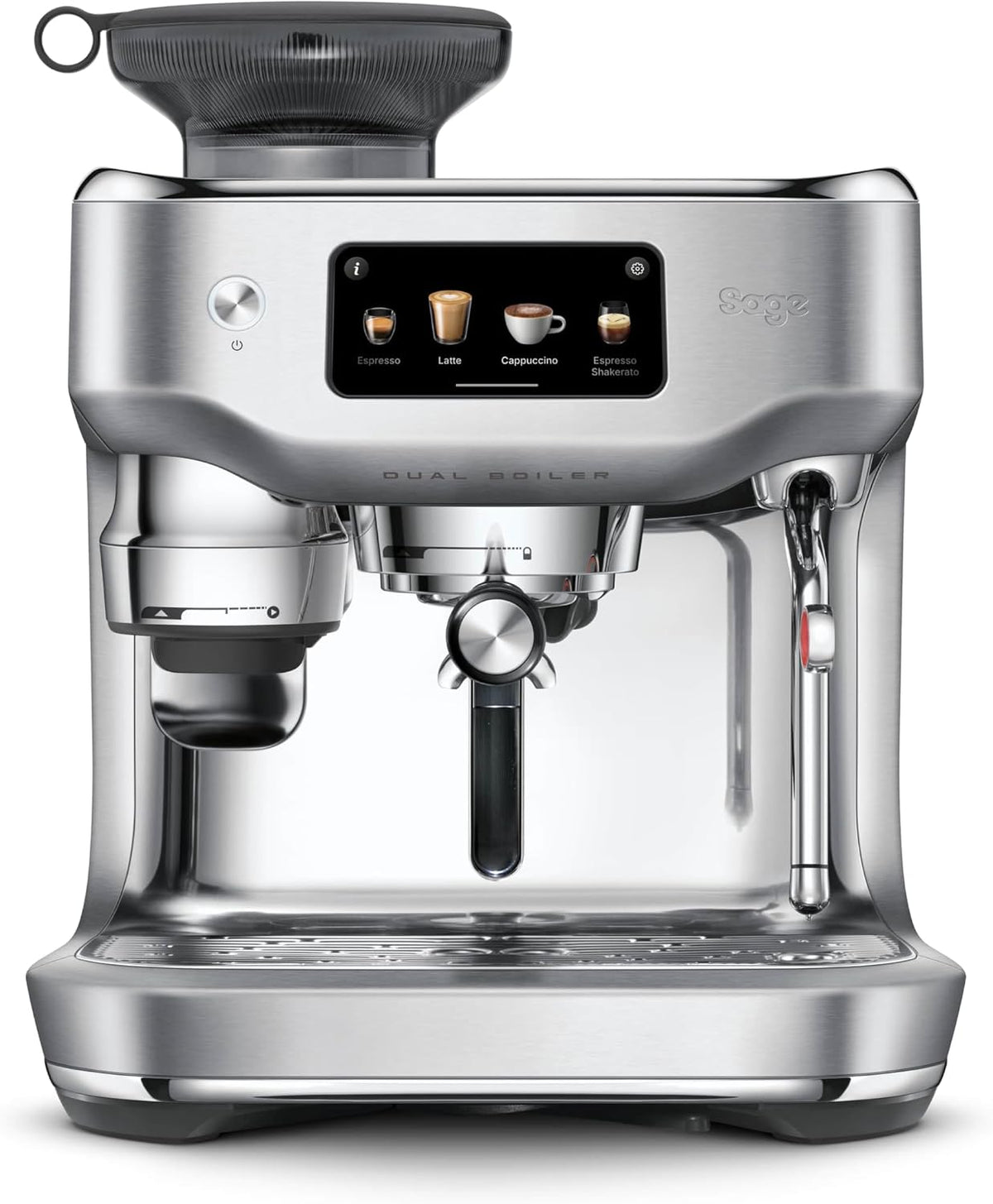 Sage, Kaffeemaschine, The Oracle Dual Boiler, mit Manuellem, Edelstahl
