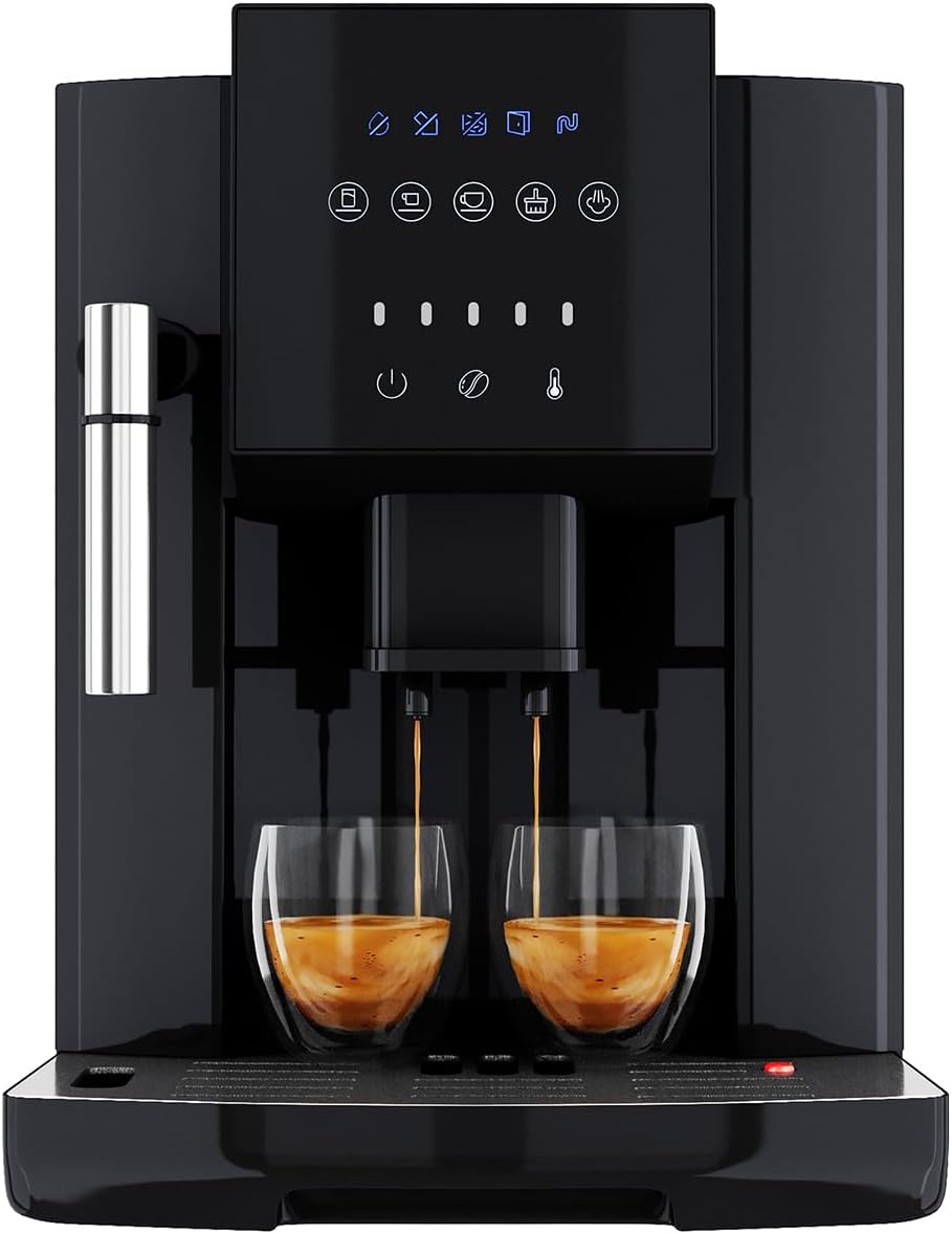 Profi Cook, Kaffeevollautomat, ® mit Milchaufschäumdüse für Cappuccino