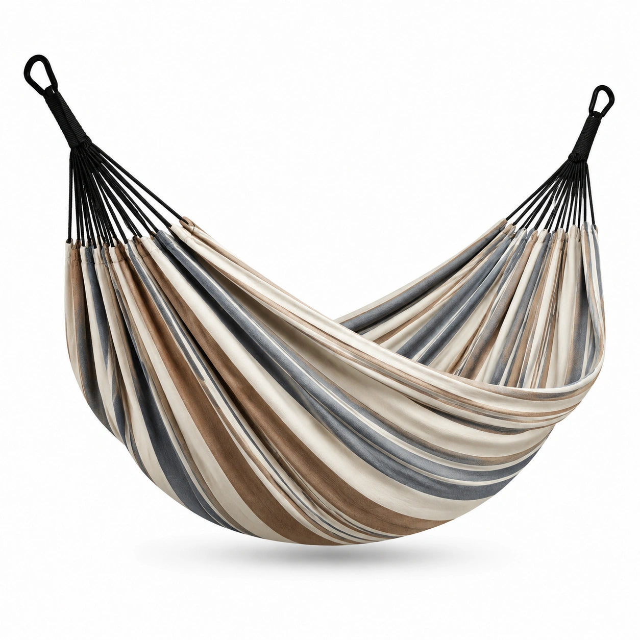 Garten Hängematte Baumwolle Gestreift 200x150 cm