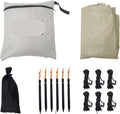 Generisch, Strandmuschel, 3 m, Wasserdichte Outdoor-Campingplane, Sonnenschutz, Picknicks und Sonnenschutz