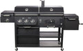 El Fuego, Holzkohlegrill, Kombigrill 'ARIZONA' von ®, Gas- &, Infrarotbrenner, verchromte Warmhalteroste, 6-stufig höhenverstellbar