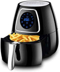 WADRBSW, Heissluftfritteuse, 2,8 Liter, 1300 W, Antihaftbeschichtung + ABS-Kunststoff + Edelstahl
