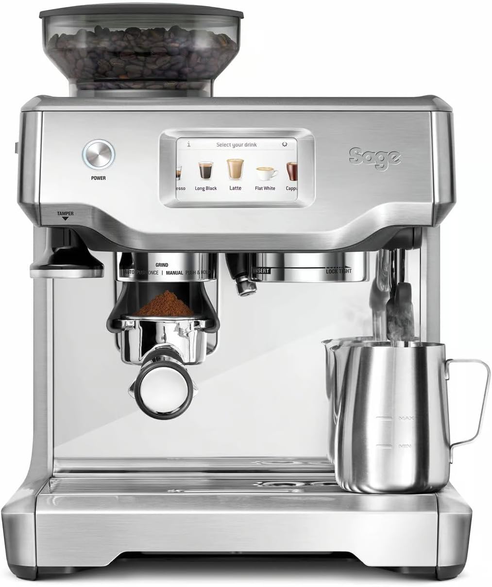 Sage, Kaffeemaschine, The Barista Touch, Gebürsteter Edelstahl