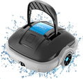 WYBOT, Poolroboter, 80 m, Poolstaubsauger für 100 Minuten Betrieb, automatisches Parken, hohe Saugleistung, kabelloser Poolreinigungsroboter bis zu ²
