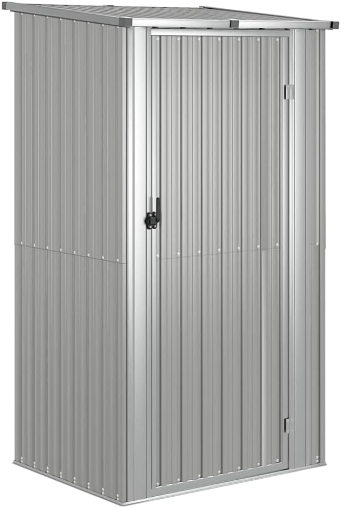 Gerätehaus, vidaXL, 118,5x97x209,5 cm, Geräteschuppen Gartenhaus Schuppen Lagerschuppen