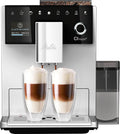 Melitta, Kaffeevollautomat, CI Touch - mit Milchsystem, Kaffeemaschine mit integrierter Kaffeemühle und, für z. B. Espresso oder Cappuccino