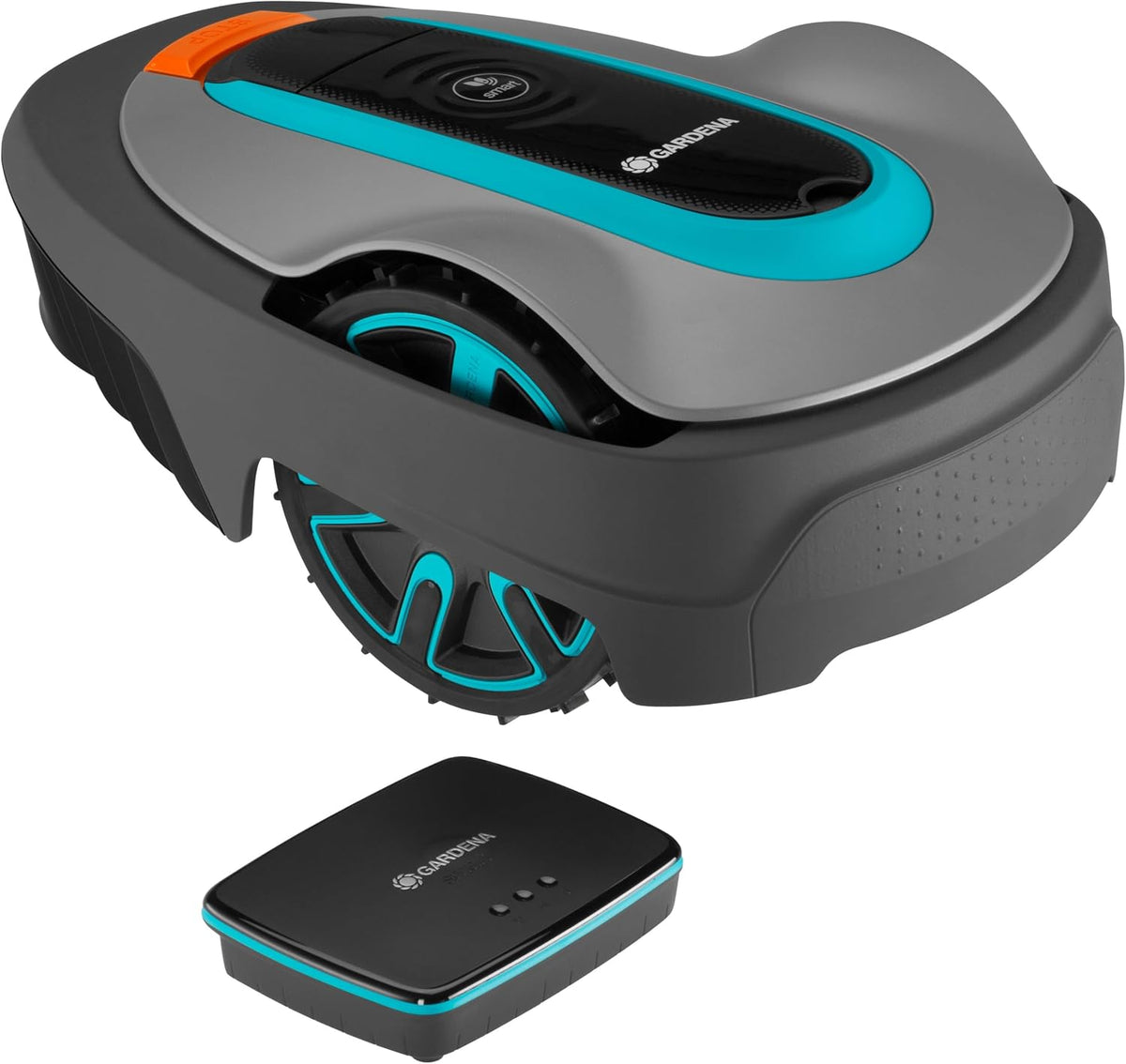 Gardena, Mähroboter, 600 m, smart SILENO City ² Set: Innovative LONA AI-Technologie, Steuerung per App, SensorControl