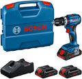 Bosch Professional, Akkuschrauber, 4.0Ah, 18V, System Akku Schlagbohrschrauber GSB -45