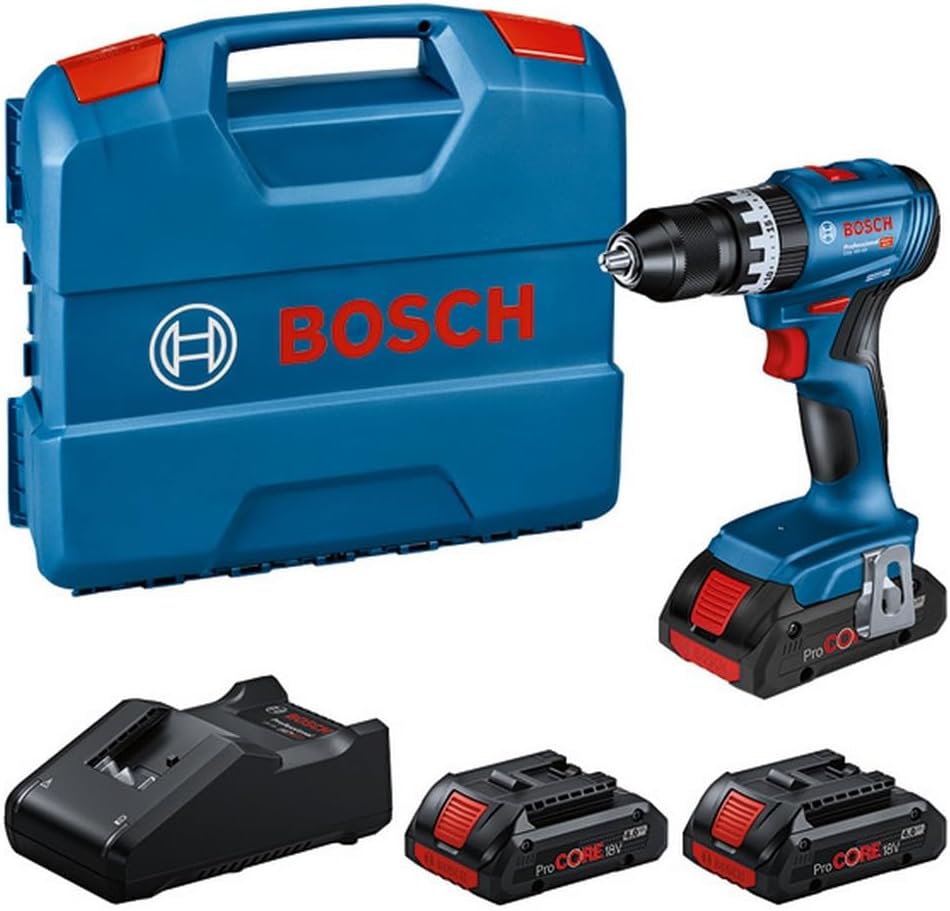 Bosch Professional, Akkuschrauber, 4.0Ah, 18V, System Akku Schlagbohrschrauber GSB -45