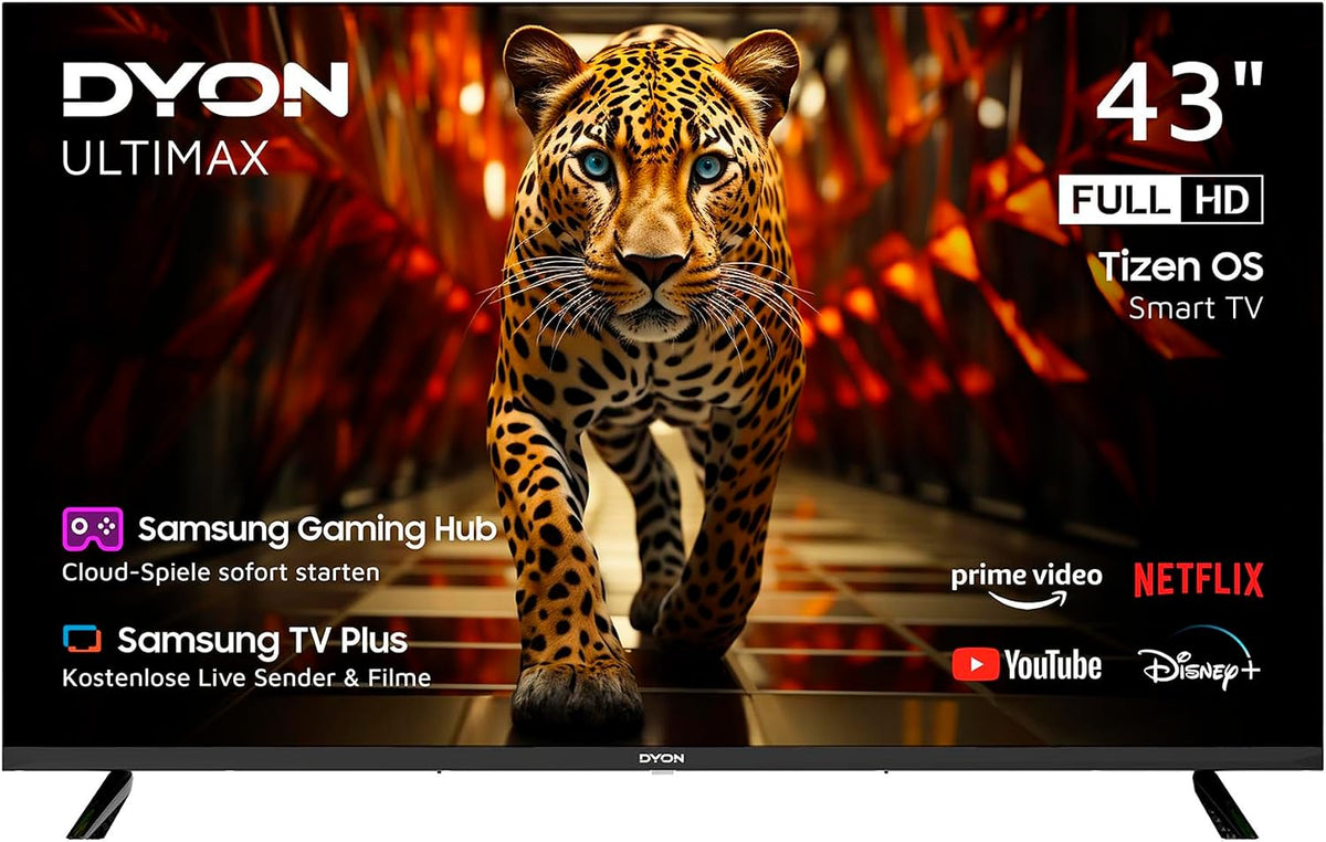 DYON, Fernseher, 43 Zoll, ULTIMAX 43F-TI Full HD Smart