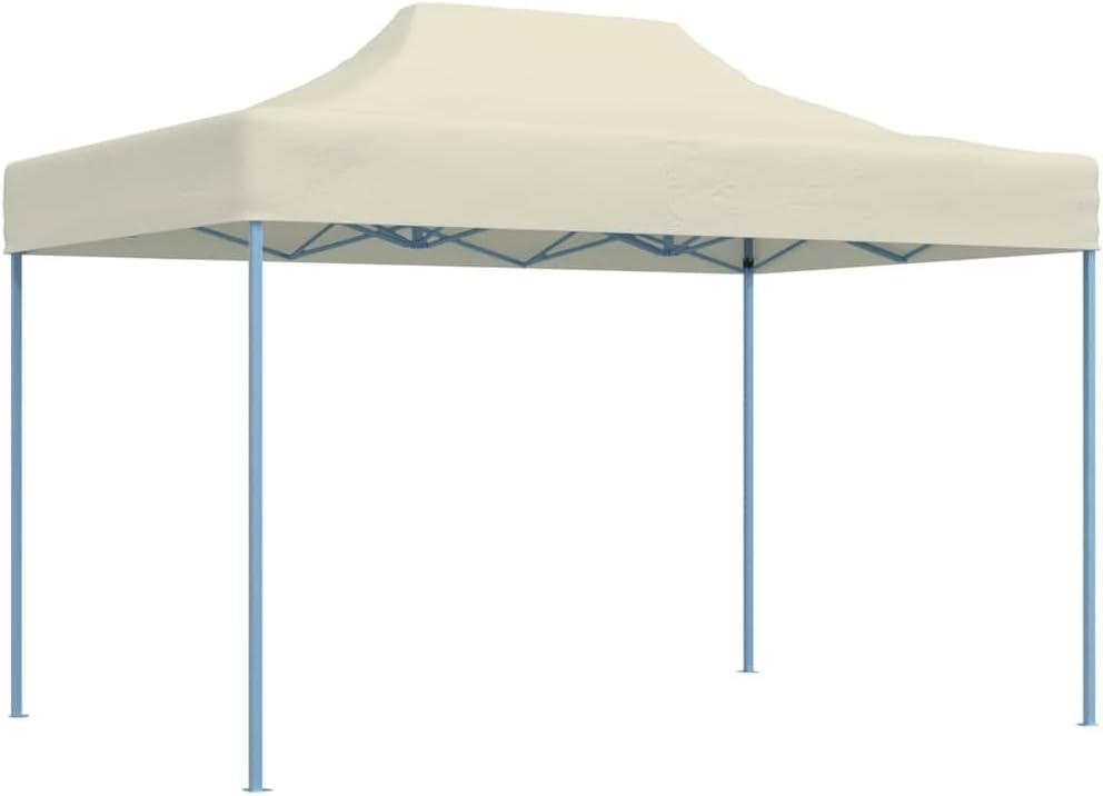 vidaXL, Pavillon, Creme, Profi Partyzelt Faltbar Wasserbeständig Garten Festzelt