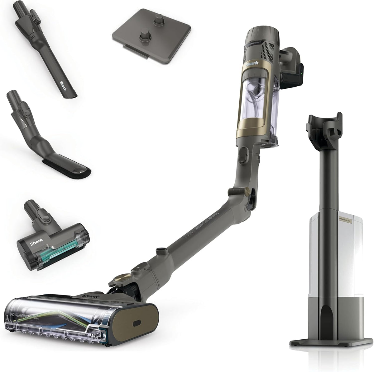 Shark, Stabstaubsauger, PowerDetect Clean & Empty Akku-Staubsauger mit Absaugstation
