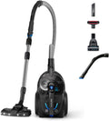 PHILIPS, Staubsauger, 900 W, Beutelloser 7000 Serie LED, Schwarz
