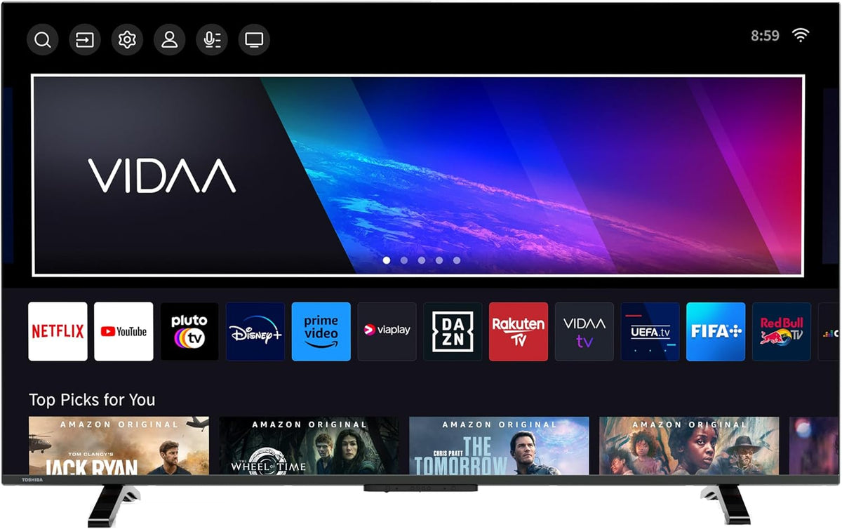 TOSHIBA, Fernseher, 40 Zoll, Smart TV, 40LV2E63DAZ /VIDAA Smart TV (Full HD, Triple-Tuner, Bluetooth, Dolby Audio) [2024]