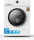 Midea, Waschmaschine, 7kg, MF10EW70B// 1400 U/Min/EEK A/Inverter Quattro, Weiß