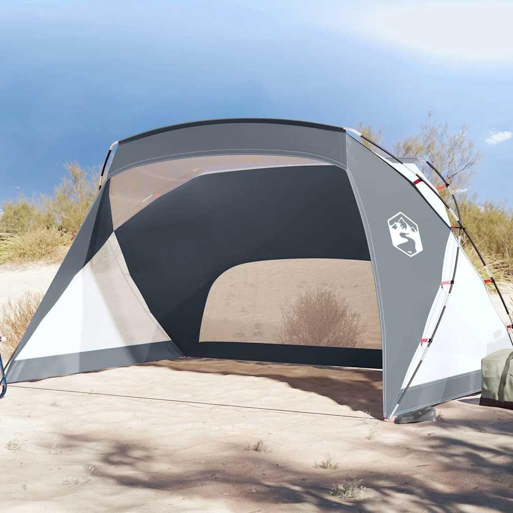 NQJIBUE, Strandmuschel, 148 cm, grau, Home Garden, Strandzelt, 274x178x170/, 185T Polyester
