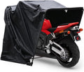 KEESUNG, Abdeckungen, 270x105x155CM, Motorrad Zelt Garage, Schwarz Faltgarage Motorradgarage Motorrad Schutzplane