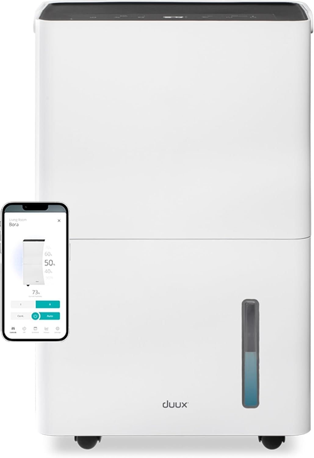 Duux, Luftentfeuchter, 65 m, 30L, Bora Smart - /24h - Raumentfeuchter für jeden Raum bis ²