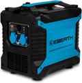 EBERTH, Powerstation, 230V, 2000 Watt Inverter Stromerzeuger leise, Notstromaggregat mit 3 PS Benzinmotor, 4-Takt