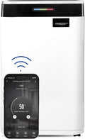 Comedes, Luftentfeuchter, 25 Liter, 100m, 230m, Demecto 30 eco WiFi, Bautrockner (max./24h) Geeignet für alle Räume und Keller