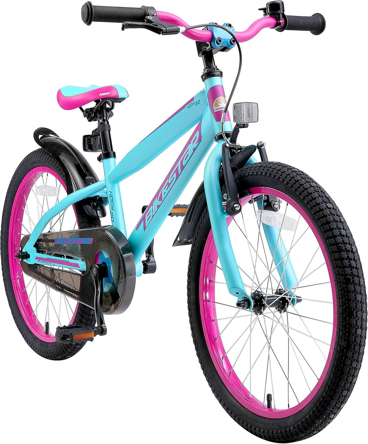 BIKESTAR, Mountainbike, 20 Zoll, Kinderfahrrad für Mädchen und Jungen ab 6 Jahre