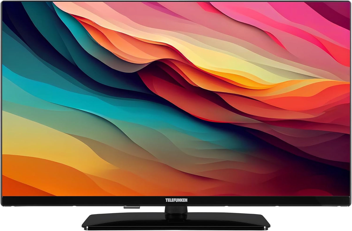 TELEFUNKEN, Fernseher, 32 Zoll, 800 Mm, XH32N750M, HD-Ready LED TV mit Bildschirmdiagonale und Integriertem, Schwarz
