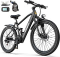 Eleglide, E-Bike, 250W, 13Ah, 26' mit 7-Gang Schaltung Motor Akku Höchstgeschwindigkeit, für Erwachsene