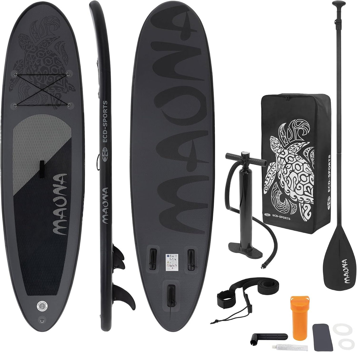 ECD Germany, SUP-Board, 380cm, 150kg, 15cm, Stand Up Paddling Board 305/308/320/, bis 120/, Dicke 10/, Kajaksitz