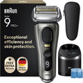 Braun, Folienrasierer, Series 9 Pro+ Rasierer Herren Elektrisch, Elektrorasierer mit 5 Pro Rasierelementen, 60 Min Laufzeit