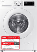Samsung, Waschmaschine, 8 kg, 1.400 U/min, EEK: A, Mikroplastik-Programm, Ecobubble, 14 Programme, WiFi SmartControl