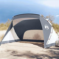 NiuBIKeLasI, Wurfzelte, Strandzelt Azurblau, xx/cm, T Polyester, Wasserdicht, UV-Schutz für Strand, Garten und Picknick