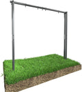 QLS Handels, Hängesessel, 260 cm, Anthrazit, Schaukelgestell Davski Doppelschaukel Gerüst