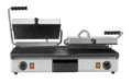MILAN-TOAST, Elektrische Tischgrills, Contactgrill dubbel glad/geribd Interhal 16052