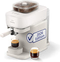 PHILIPS, Kaffeemaschine, 16 Bar, Baristina Espressomaschine mit Bean Swap, Weiß