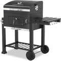 tepro, Holzkohlegrill, 115 x 67 x 107 cm, 56 x 41,5 cm, (Grillwagen) Toronto Click, Grillfläche: ca., BBQ mit Deckel