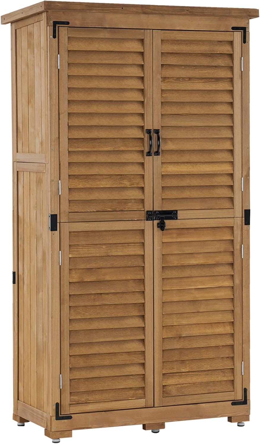 Gerätehaus, M MCombo, 47 X 87 X 160 cm, Gartenschrank Geräteschuppen Werkzeugschrank