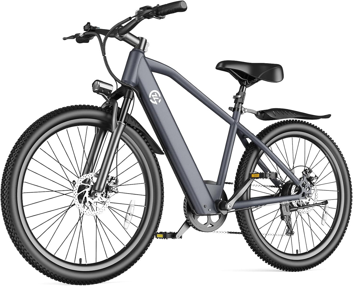 Fanesen, Mountainbike, 26 Zoll, 10.4Ah, 250W, 36V, Elektrofahrrad E-Bike Damen Herren, Motor Pedelec City-E-Bike mit Integriertem Akku