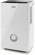 BLACK+DECKER, Dunstabzugshaube, 40 m, 20L, Deshumidificador /día, HEPA 13, Secado Ropa