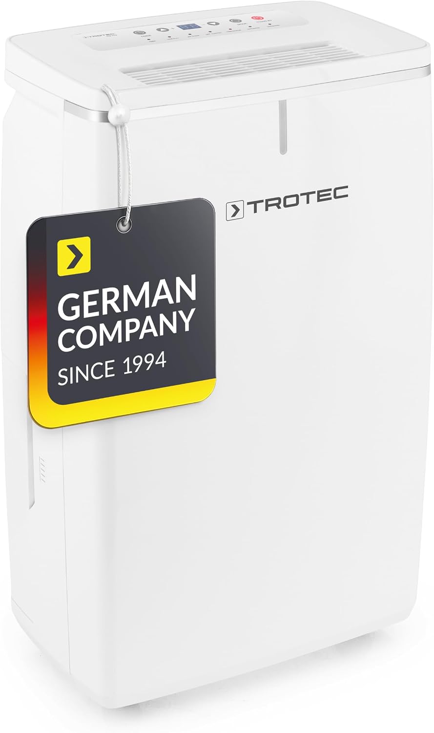 TROTEC, Luftentfeuchter, 125 m, 24 L, 50 m, elektrisch TTK 72 E, Leistung /Tag, Fläche ²/³, mit Autoabschaltung