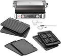 Braun, Elektrische Tischgrills, MultiGrill 9 Pro CG 9167, Kontaktgrill mit Grill-, Flach-, Waffelplatten und Temperaturfühler